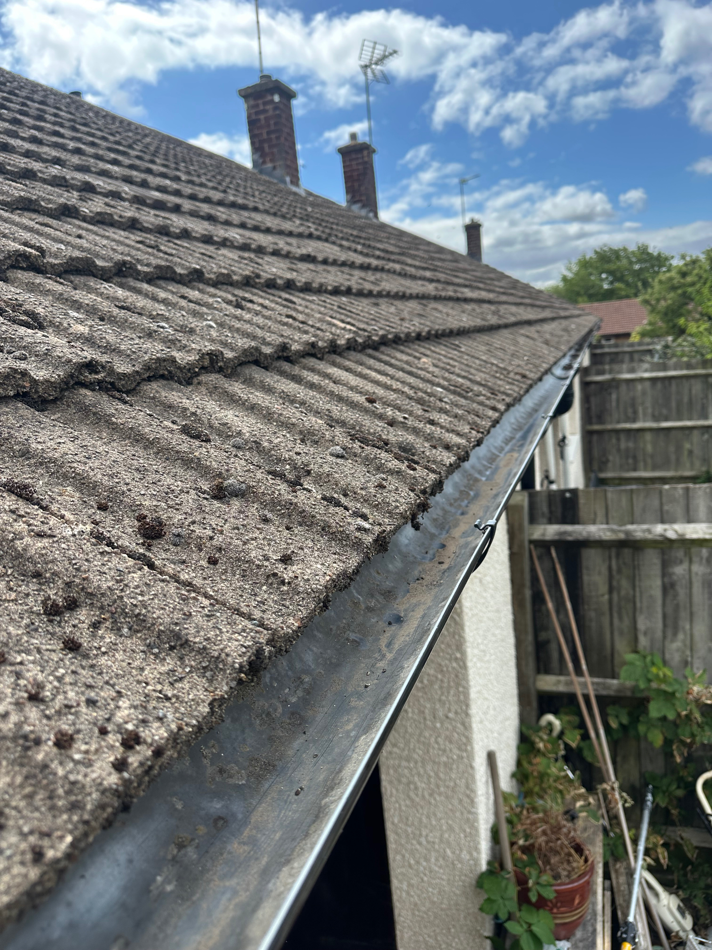 After: Rear gutter, Coventry CV4