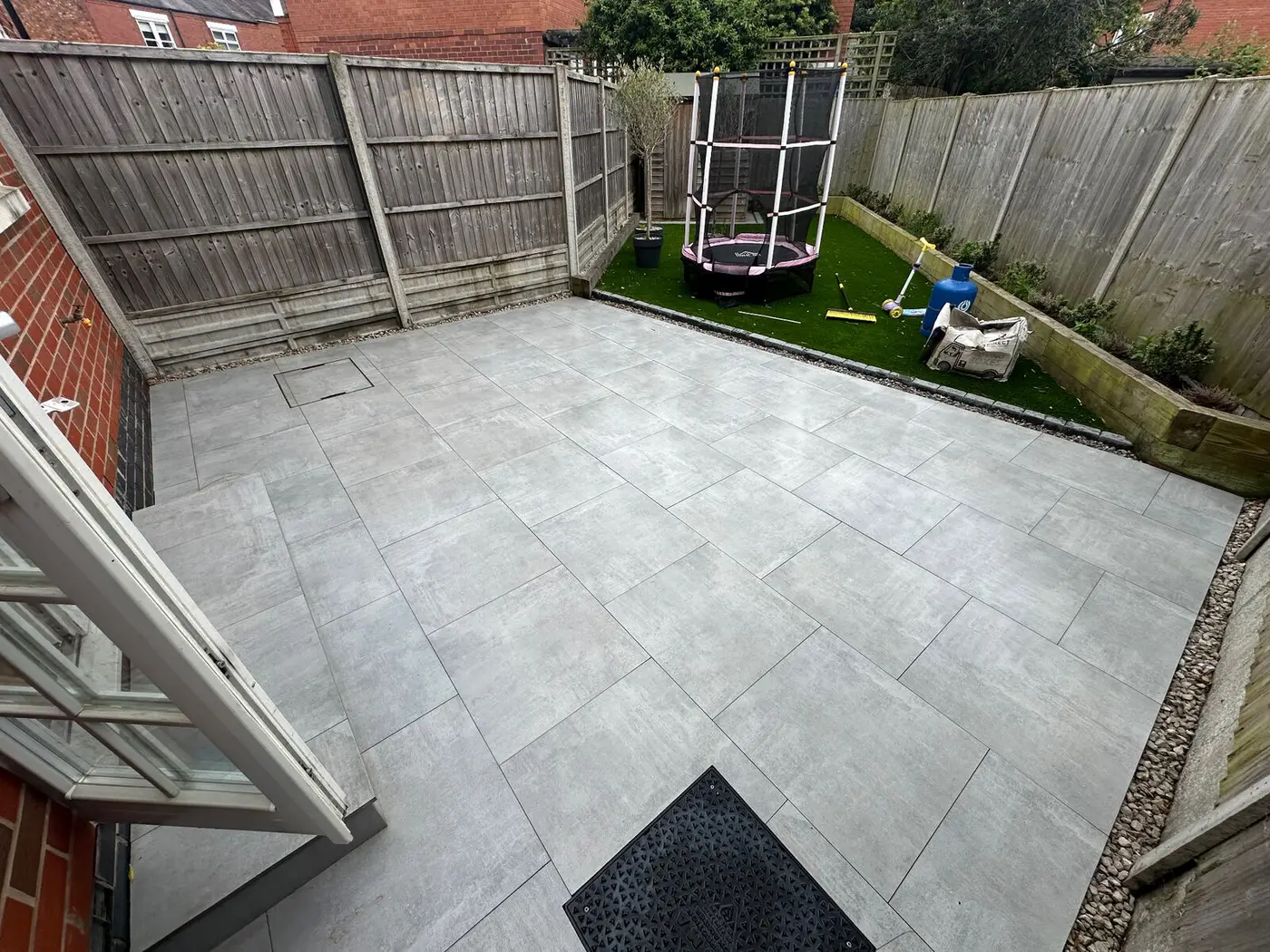 After: Garden patio